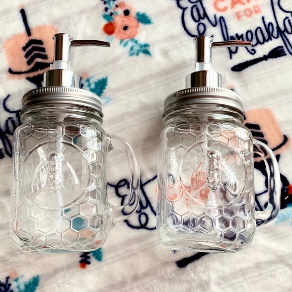 Other - 🐝Bee Mason Jar Dispensers (2)🐝